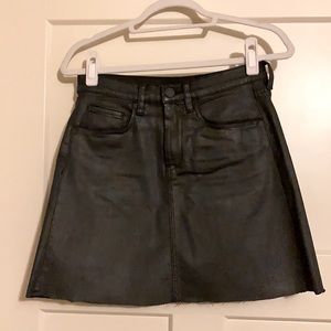 Leather Skirt